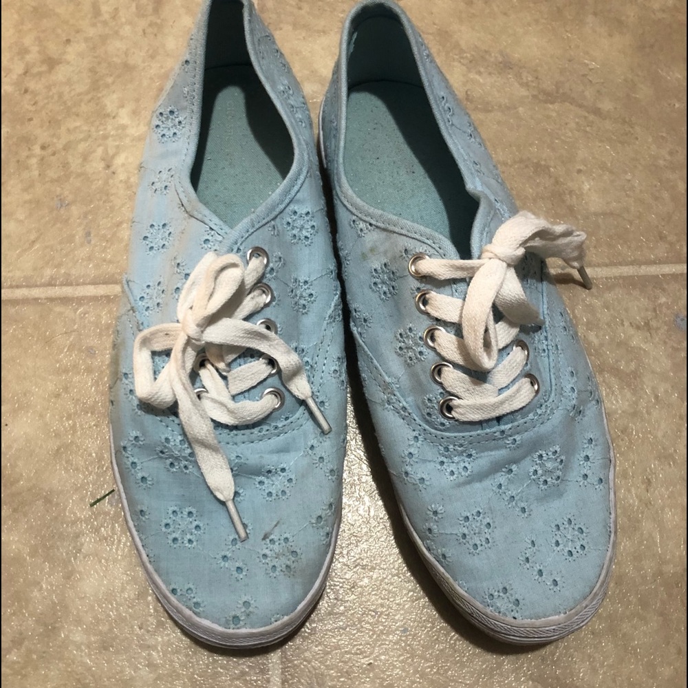 baby blue sneakers